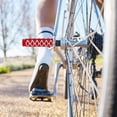 thumbnail image 6 of Uxcell 4 Pack Aluminum Alloy Bike Pegs Anti-Skid Fit 3/8 inch Axles with Circle Red, 6 of 7