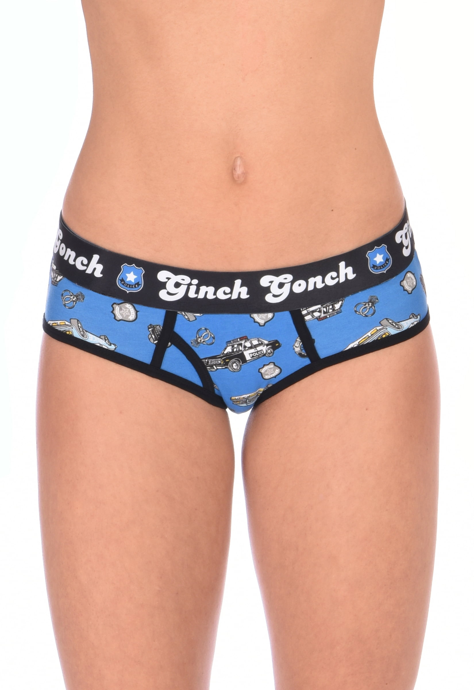 Ginch Gonch Womens Boyfriend Brief In Blue Walmart Canada