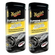 Meguiar's G4000 Supreme Shine Hi-Gloss Wipes 25 Wipes 2 Pack