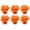 orange, variant on 6 Piece Ceramic Rose Flower Cabinet Knobs – Decorative Drawer Pull Handles with Mounting Screws, Vintage Style Hardware for Dressers, Cabinets & Furniture (9 Colors Available)