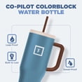 thumbnail image 2 of Taza aislante IRON °FLASK Co-Pilot con bota, pajita y tapa abatible, 1,2 L, 2 of 7