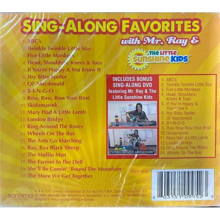 Various Artists - Sing-A-Long Favorites - Kids & Family - CD Various Artists - Sing-A-Long Favorites - Kids & Family - CD