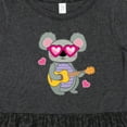 thumbnail image 4 of Inktastic Koala Cute Girls Guitar Girls Toddler Dress, 4 of 5