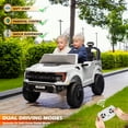 thumbnail image 2 of VOLTZ TOYS Licensed Ford F-150 Raptor 24V 2-Seater Ride-On Truck for Kids – Dual 45W Motors, Remote Control, LED Lights & Music, 2 of 6