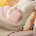 thumbnail image 3 of CSChome Hot Water Bag 1 Set 500ML/1000ML/2000ML Hot Water Reusable Leak-proof Safe Hot Water Bottle Hand Feet Warmer, 3 of 5