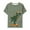 Bronze, variant on Tranfacy Unisex Kids 3-14 Years Summer T-Shirt Short Sleeve Crew Neck Print Casual Tops