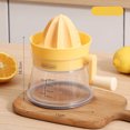 thumbnail image 1 of Citrus Juicer Squeezer Juicers Manual Hand Squeezer with Container Ergonomic Design Lemon Squeezer Portable Fruit Juicer For Celery Lemons Oranges Watermelons Carrots, 1 of 9
