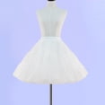 thumbnail image 4 of Youmylove Women Petticoat 2 Adjustable Hoop Skirt Lace Slips Short Underskirt For Dress Fashion Gothic Style Vintage Hallowmas Party Costumes Clothes, 4 of 4