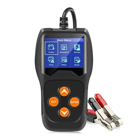 KW600 Professional Car Battery Tester 100 To 2000CCA Charging Cranking Test Tools For The Battery Health