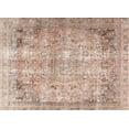 thumbnail image 1 of Ahgly Company Machine Washable Indoor Rectangle Traditional Orange Salmon Pink Area Rugs, 5' x 8', 1 of 7