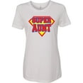 thumbnail image 3 of Inktastic Super Aunt Women's T-Shirt, 3 of 5