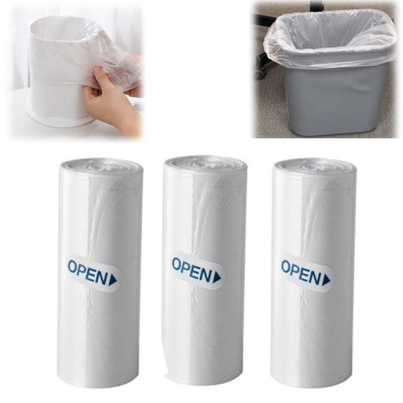 Mini Trash Bags for Desktop Wastebasket,Small Plastic Bags for Home Office Kitchen