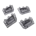 thumbnail image 1 of 4 Pcs Car Interior Door Handles Front Rear Left Right Grey Comfortable Grip 1JV461J3AA Inner Door Handles for Cars, 1 of 7