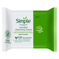 thumbnail image 1 of Simple Micellar Cleansing Facial Wipes 25 Wipes, 1 of 5