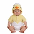 thumbnail image 6 of Bigetiay Halloween Outfit Baby Boy Girl Long Sleeve Chicken Romper Jumpsuit with Hood Baby Boy Halloween Outfit 0-3 Months, 6 of 6