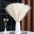 thumbnail image 3 of Flor artificial Caña de caña Hierba de la pampa Decoración de flores artificiales Arreglo floral Ventana Sala de estar Decoración de piso de boda Disparo de flores Carretera, 3 of 6