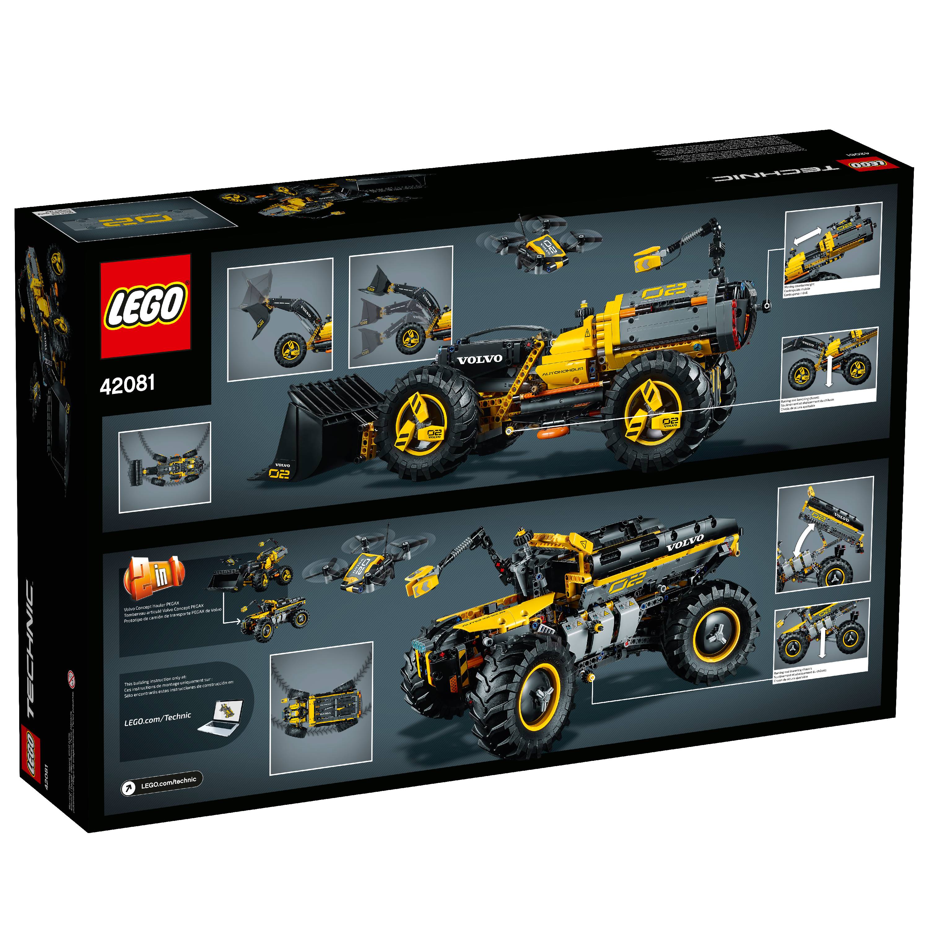 LEGO Technic Volvo Concept Wheel Loader ZEUX 42081 - image 5 of 7