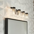 thumbnail image 3 of 55013BK Kichler Lighting Vionnet - 4 Light Bath Vanity Approved for Damp Locations - with Transitional inspirations - 7.5 inches tall by 33.5 inches, 3 of 5