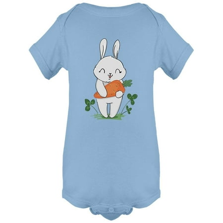

Happy Bunny With Carrot Bodysuit Infant -Image by Shutterstock 6 Months