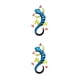 thumbnail image 4 of Billuyoard Tapices decorativos para puertas Adornos únicos decoración navideña Exterior azul 2Conjunto, 4 of 6
