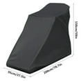 thumbnail image 2 of Treadmill cover, waterproof treadmill cover, dust-proof protection, used in homes, gyms, etc. 210d Oxford cloth PU silver-plated-black, 2 of 9
