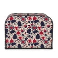 thumbnail image 2 of Daiia Barbeque1 Pattern 4 slice Toaster Cover, Toaster Appliance Dust-proof Cover For Kitchen Small Appliance Dust Cover and Fingerprint Protection, 2 of 7