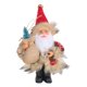 thumbnail image 3 of Decoración del árbol de Navidad Adornos navideños Linda figura en miniatura de Papá Noel sombrero rojo, 3 of 9