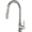 White, variant on Mikhai Kitchen Faucets with Pull Down Sprayer, Brushed Nickel, High Arc Single Handle Classic Stainless Steel Sink Faucet 1 Hole, Suitable for Farmhouse Camper Laundry Rv Bar, White