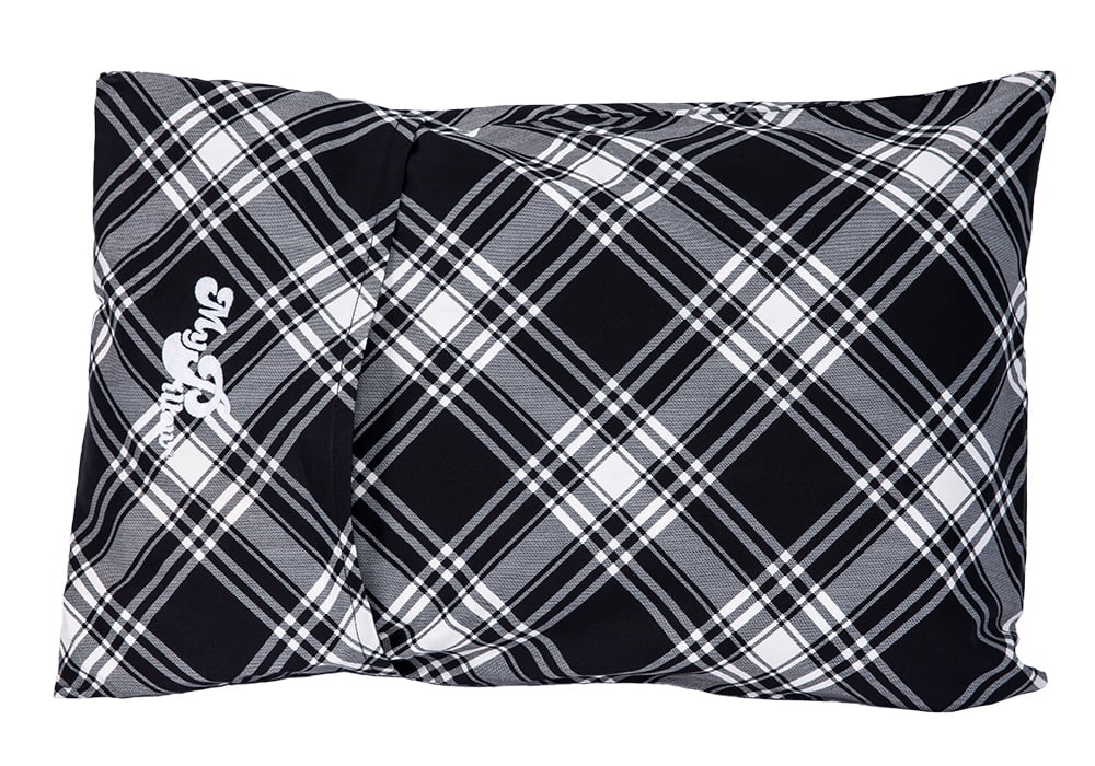 MyPillow Roll & GoAnywhere Black Plaid