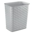 thumbnail image 1 of Sterilite 12.9L Weave Wastebasket-Grey, 1 of 5
