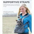 thumbnail image 6 of Outward Hound PoochPouch Dog Front Carrier, Grey, Small, 6 of 10