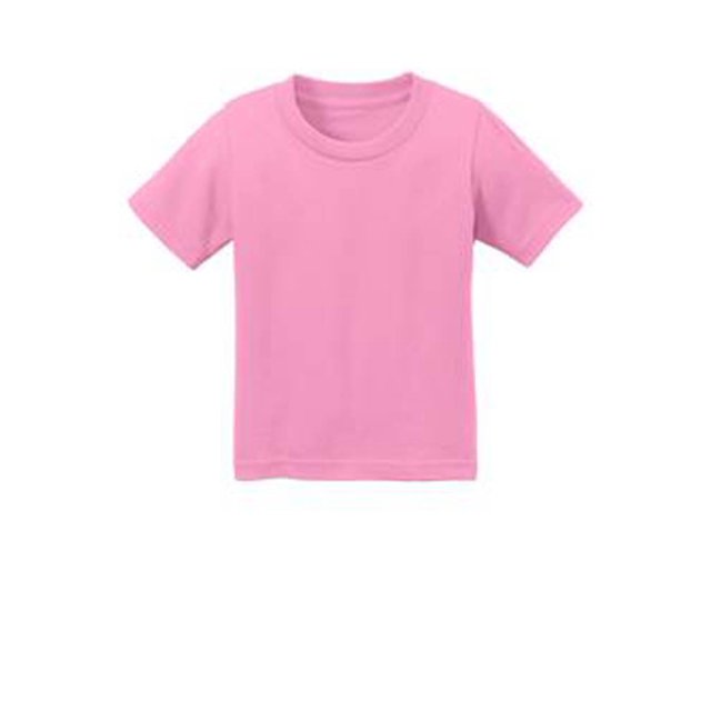 Precious Cargo Infant 5.4-oz 100% Cotton T-Shirt - Candy Pink - 12 Months