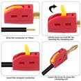 thumbnail image 2 of 20 conectores banana de 4 mm, conectores de cable de altavoz chapados en oro., 2 of 5