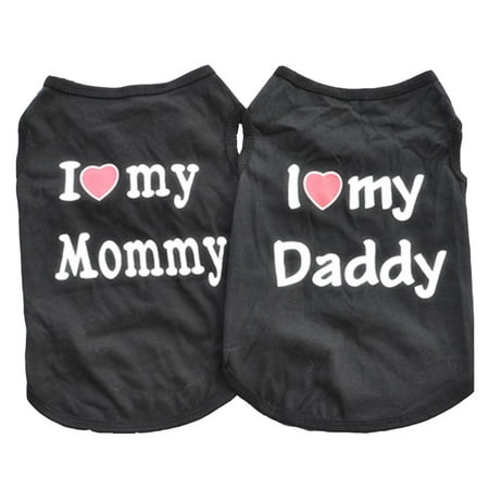 Vedem Dog Shirts 2 Pack Dog T-Shirt Clothes for Small Dogs Pet Vest Costume
