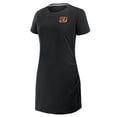 thumbnail image 2 of Women's Fanatics Black Cincinnati Bengals Relaxed Fit Drape Dress, 2 of 3