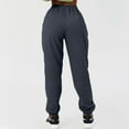 Womens Cinch Bottom Sweatpants High Waisted Active Joggers Pants Wide