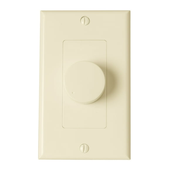 Saga Elite™ 100 Watt Volume Control, White & Ivory Decora Plates, 25-70V, 3dB Steps