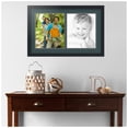 thumbnail image 2 of ArtToFrames Collage Photo Picture Frame with 2 - 10x12" Openings, Framed in Black with Evergreen and Black Mats (CDM-3926-1385), 2 of 8
