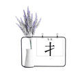 thumbnail image 1 of chinese character compnt ti artificial lavender flower vase bottle card, 1 of 2
