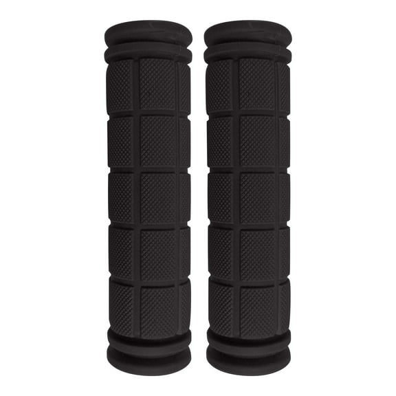 yulier 2 Pcs Bike Handlebar Grips, 1 Pair Bike Grips, Soft Anti-Slip Rubber Bicycle Handle Bar Wraps, Cycling Replacement Handlebar Cover Accessories
