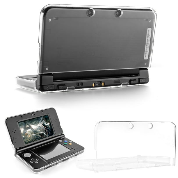 New Case - Clear Crystal Transparent Hard Shell Protective Case Cover Skin for 2015 Nintendo 3DS XL LL - [New Modified Hinge-less Design] - Walmart.com