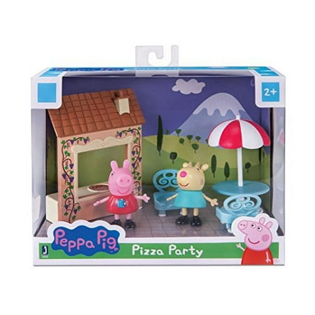 Peppa Pig - Pizza Party Doll Playset, 6 Pieces