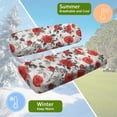 thumbnail image 5 of HUIACONG Deep Red Roses Easy to Carry Golf Cart Front Seat Cover Set Replacement for EZGO 2 Person Club Car Seats, Non-Slip All-Weather Protection Golf Cart Seat Covers, 5 of 7