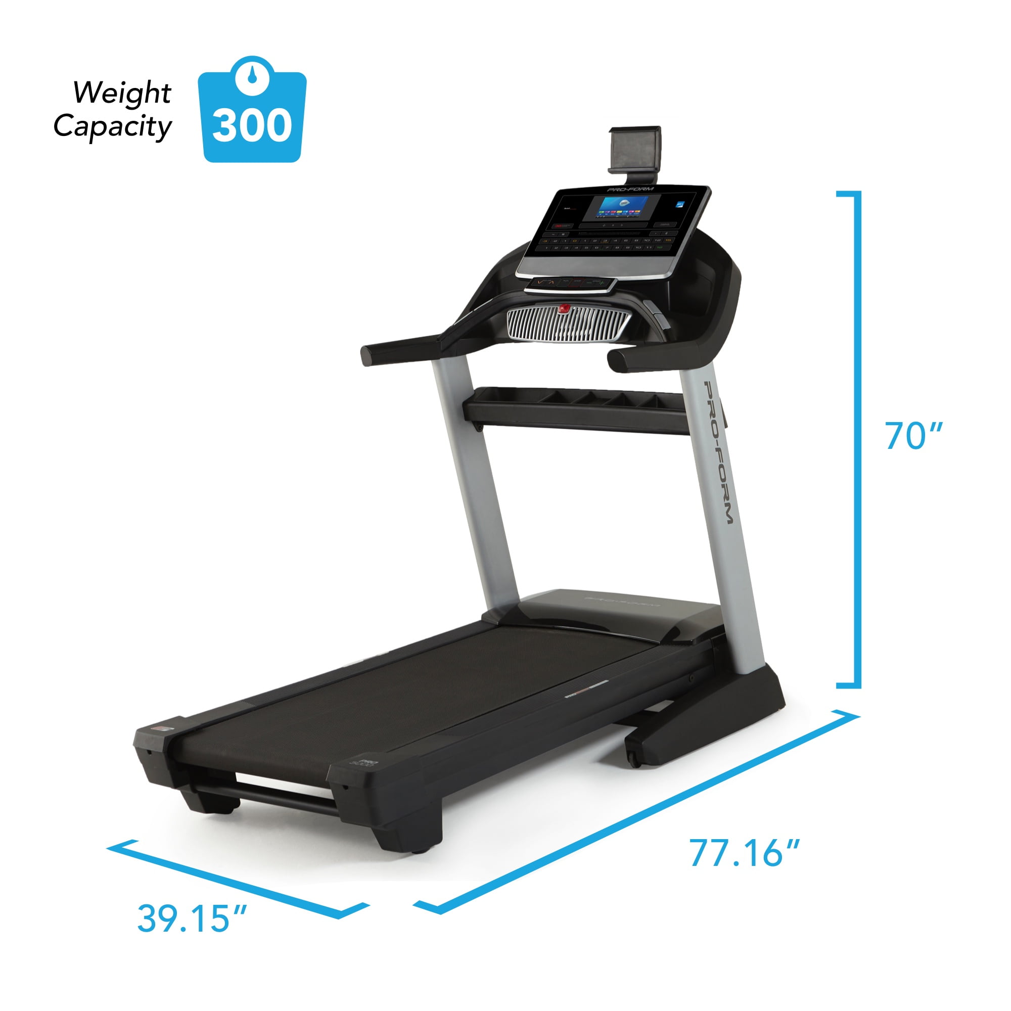 ProForm SMART Pro 5000 Folding Treadmill with 30 Day iFIT Membership Walmart