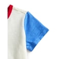 thumbnail image 3 of Wonder Nation Baby Boys Henley Tee with Short Sleeves, Sizes 0M-24M, 3 of 3
