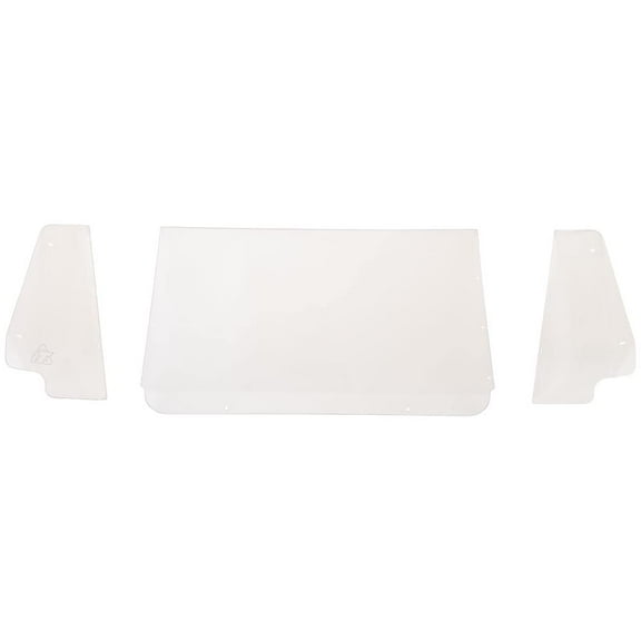 Tusk UTV Polycarb Rear Window Clear Compatible with Kawasaki Teryx KRX4 1000 SE 2023-2024/KRX4 1000 Es 2023-2025