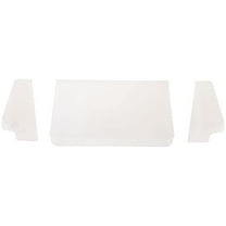 Tusk UTV Polycarb Rear Window Clear Compatible with Kawasaki Teryx KRX4 1000 SE 2023-2024/KRX4 1000 Es 2023-2025