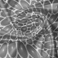 thumbnail image 5 of Ambesonne Vintage Window Valance, Greyscale Circular Motif, 54" X 18", Dimgray and Pale Taupe, 5 of 5