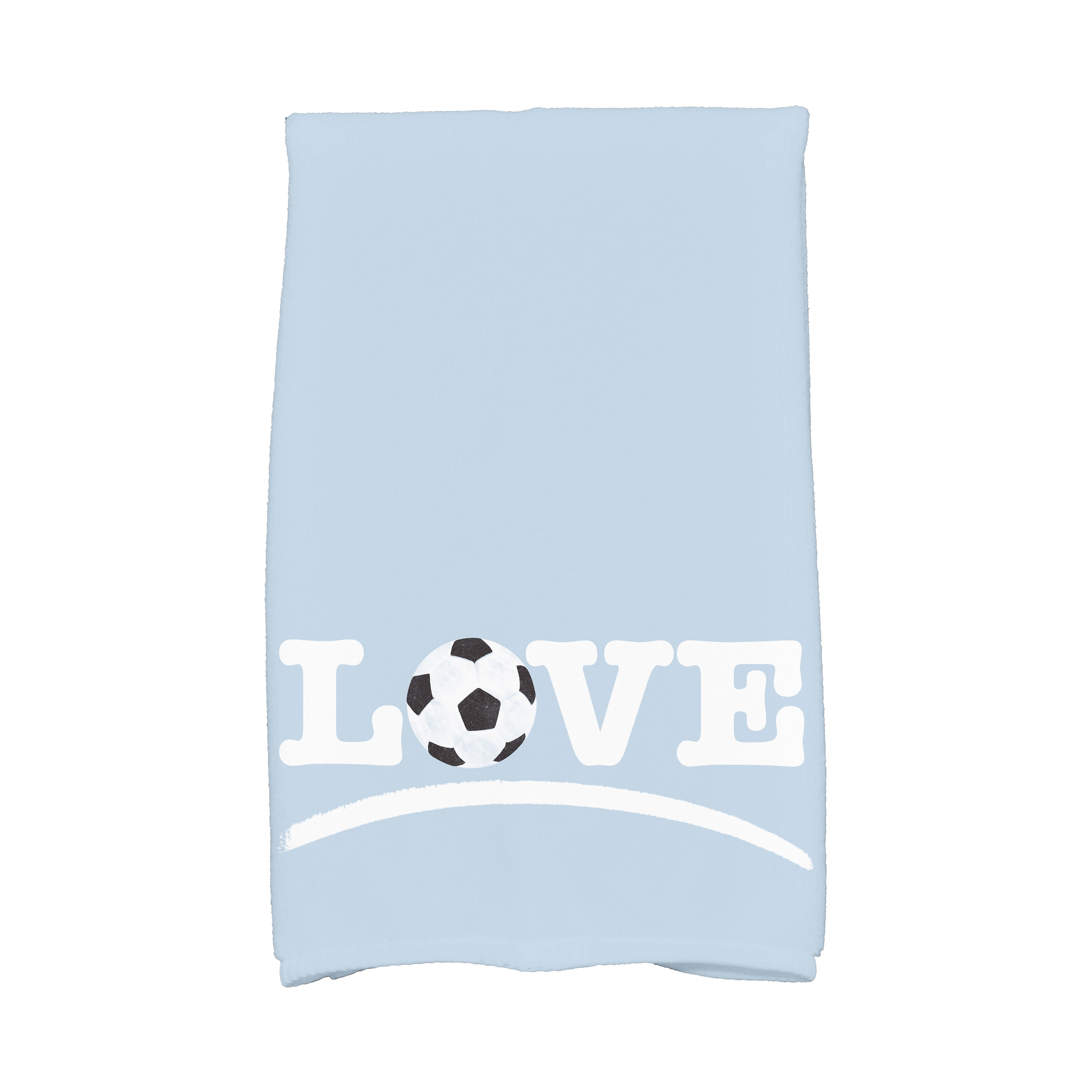 Football Geometric Print Hand Towel