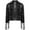 Black, variant on TiaoBug Kids Girls Sparkly Jacket Tassel Coat Long Sleeve Open Front Outerwear Tops Party Wear Black 16